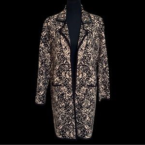 Anne Klein One Button Cardigan/Jacket - Medium